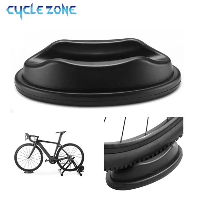 Stable Bicycle Training, Fixed Indoor Front Wheel Lifting Block Bracket, Convenient and Practical Platform Cushion Accessories