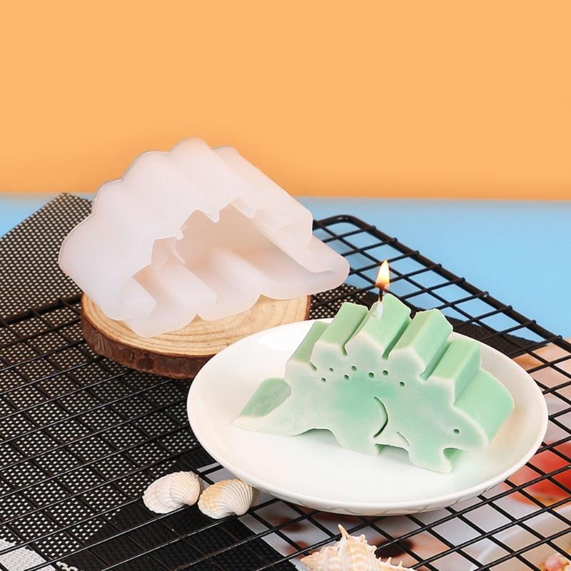 Dinosaur Sugar Silicone Mold Cake Mold Vegetable Candy Cookie Mold Chocolate Ice Block French Dessert Cake Decorations