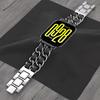 22mm Metal Cowboy Chain Strap For Redmi Watch 5 Active / 5 Lite Gorgeous Bracelet Watchband For Xiaomi Watch 5 S5-S4-S3-S2-S1 Belt
