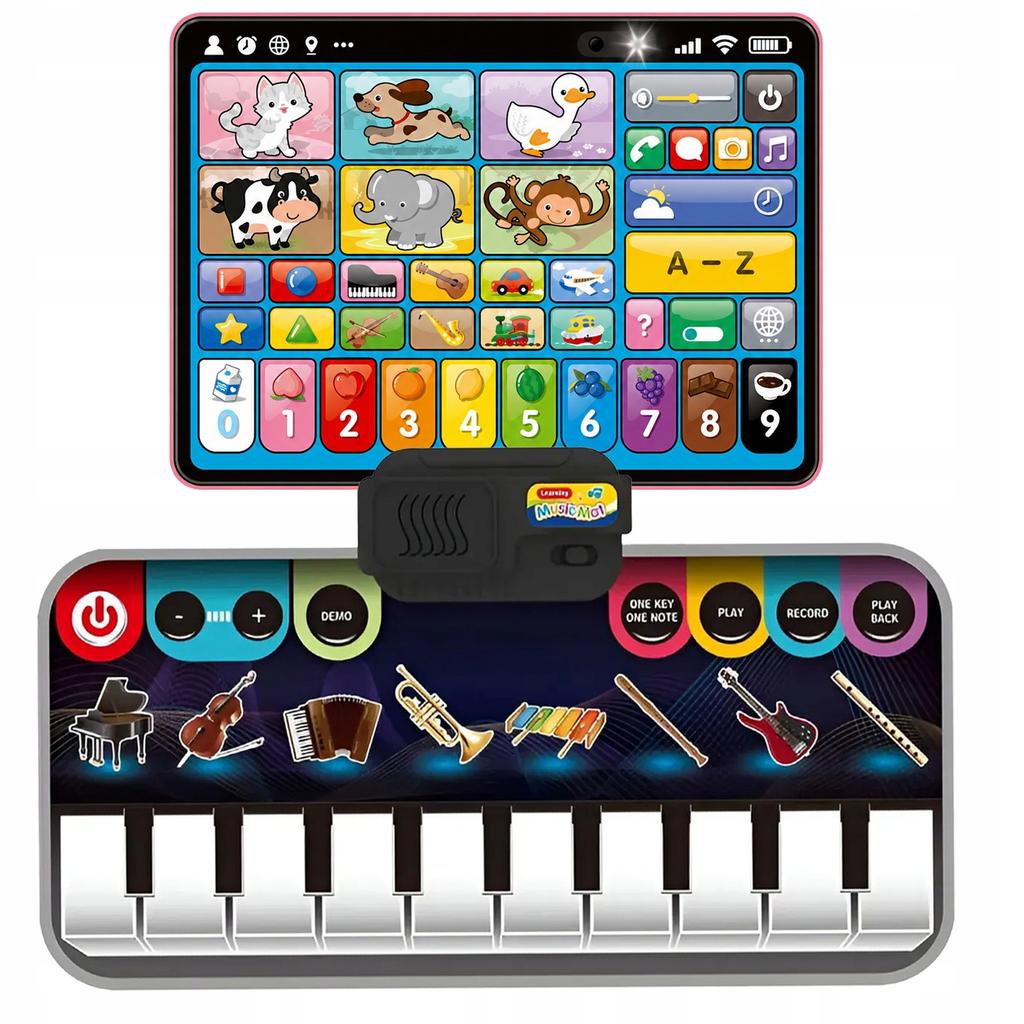 [PACZB] Set 2 in 1 educational mat 60x30cm + interactive tablet for children (Z3209+Z3498R) Z3209Z