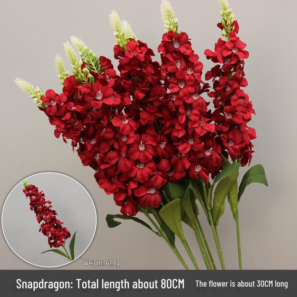 10-Piece Burgundy Floral Décor Set: Red-Toned Artificial Flowers, Mat, Aisle Runner, Wedding Decoration