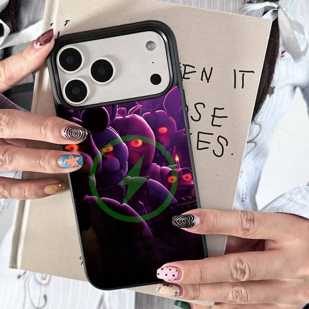 W-Fnaf-e-Fives-nights-At-Freddys Für Magsafe Kabelloses Ladecase Für iPhone 17 16 15 14 13 12 11 15 Pro Max Magnetische Abdeckung