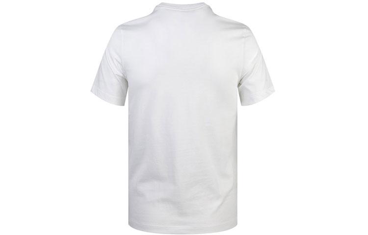 Jordan Poolside Floral T Shirts Men's White Crew Neck Moderate Straight Fit CQ2061-100