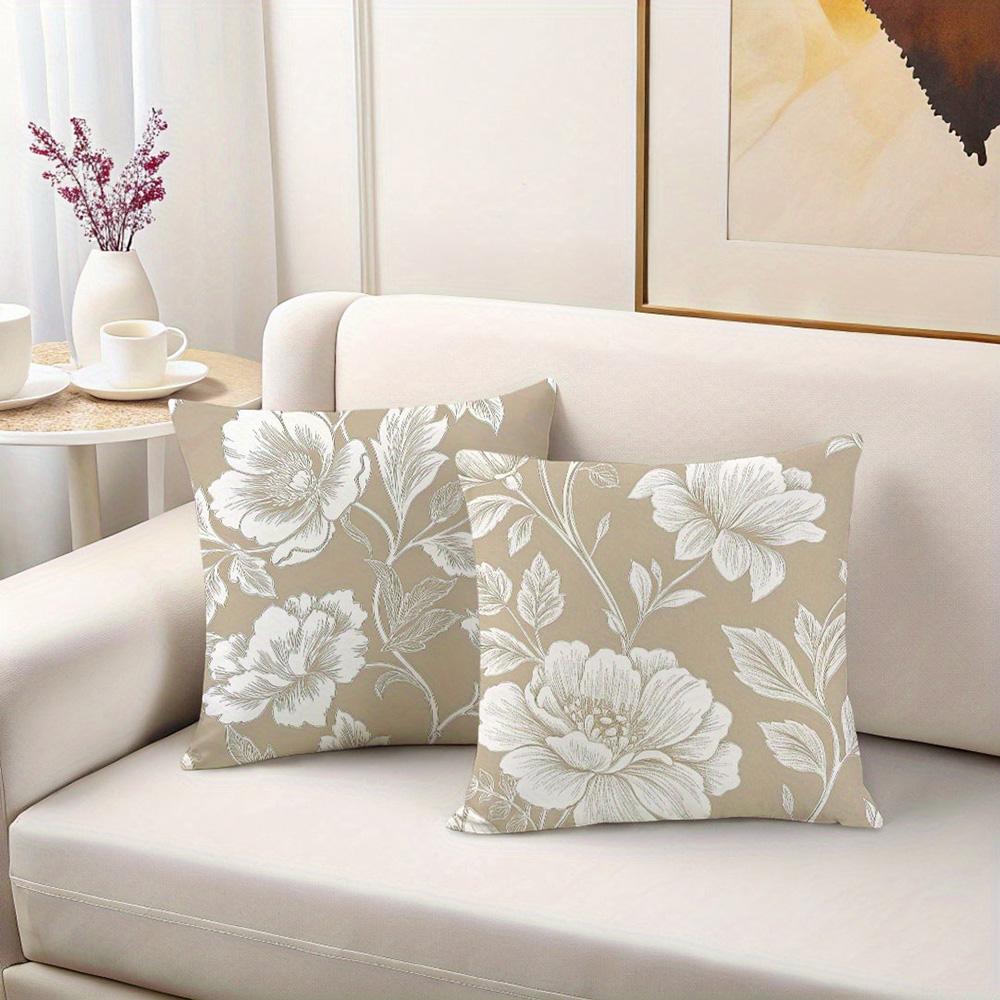 Floral-Patterned Pillowcases: Enhance Your Home Decor with Elegant Style Sofa cushion cover home room decoration