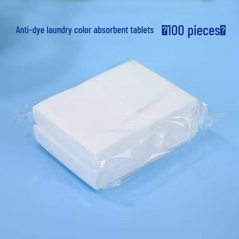 Color Absorbing Anti-Bleed Laundry Sheets for Washing Machines (Non-Dyeing)