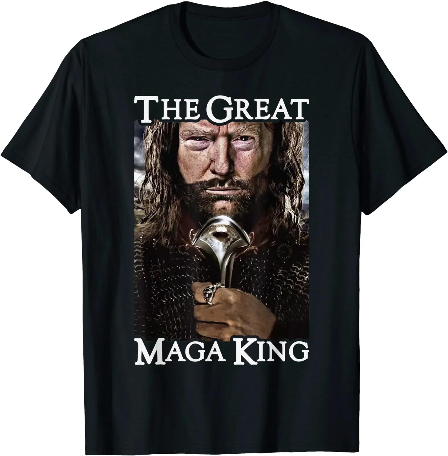 The Great Maga King The Return Of The Ultra Maga King TShirt Short Sleeve 100 Cotton Casual Tshirts Loose Top Size S3XL S