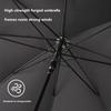 Semi-automatic Straight-handle Umbrella Reinforced Wind-resistant Solid Wood Curved Handle Long-handled Business Golf Umbrella
