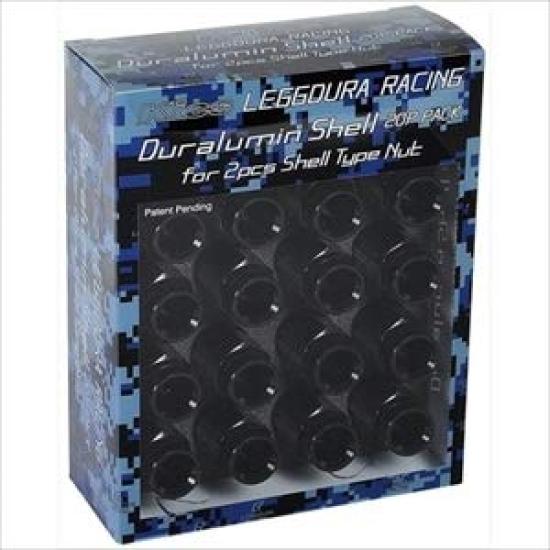 

LEGGDURA RACING Набор гаек-замков типа ракушки M12 x Черный KYO-EI & (РЛ53) P1.5 RL53-11K чёрный