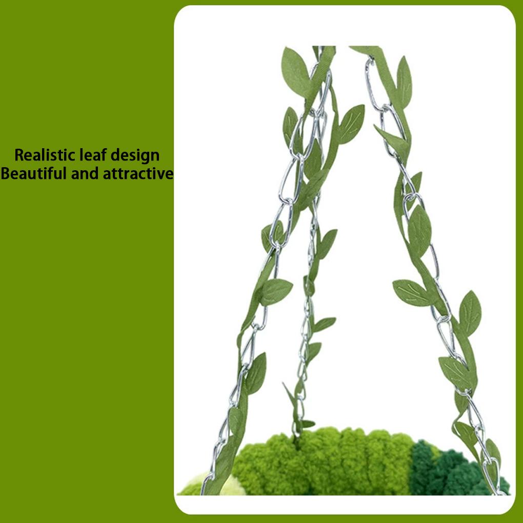 Bird Nest Swing Parrot Hammock Bed Comfortable Soft Coral Fleece Hanging Bird Sleeping Nest for Cage Green Parrot Nest for Cage