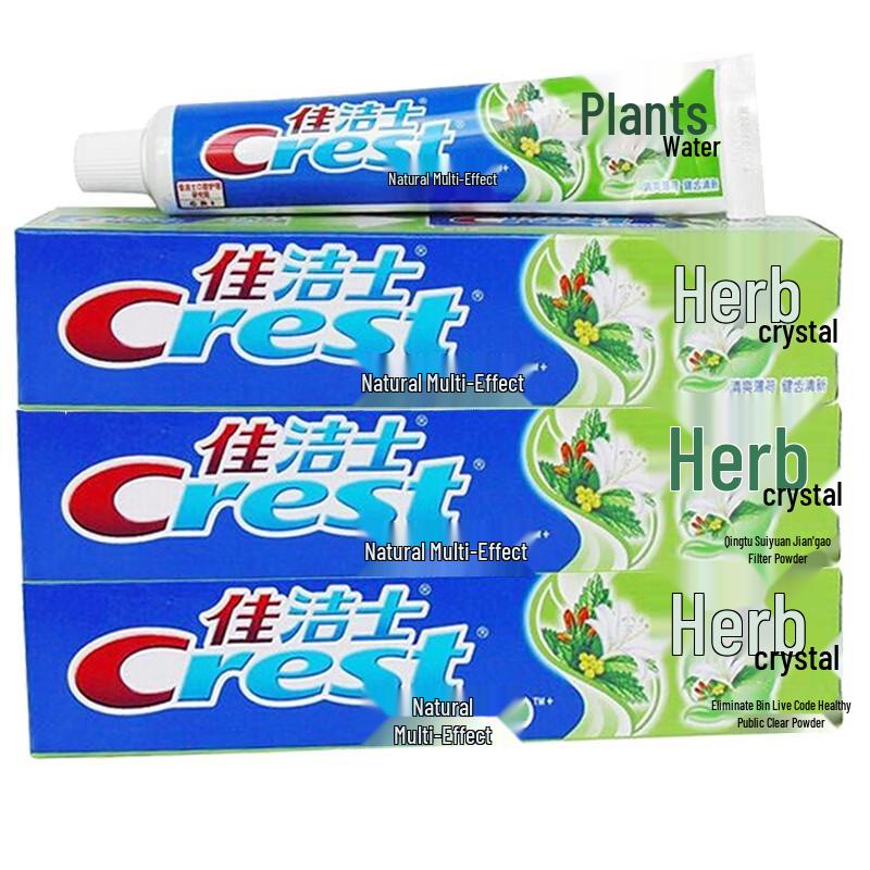 

Crest Herbal Crystal Fluoride Toothpaste (3-Pack)