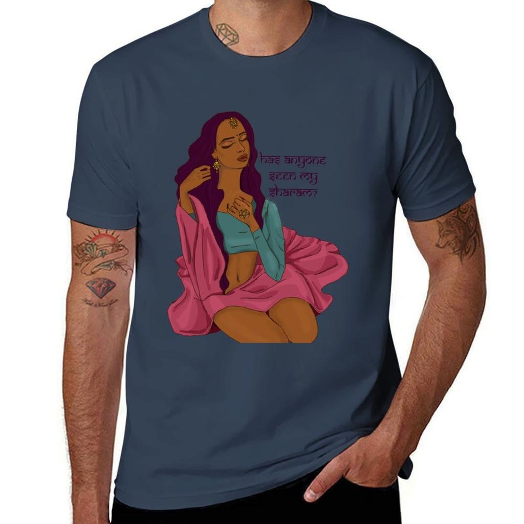 Has Anyone Seen My Sharam Tshirt Large Size Basic Casual Tshirt