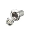 2pcs Replacement Universal Boat Yacht Deck Fill Plate Key Marine Fuel Tank Stainless Steel Spare Rustproof Waste Cap Accessories