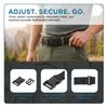 Waist Bag Adjustment Buckle High Quality POM Plastic Side Release Buckle Single Adjustable Strap Buckle For Waist Bag Backpack