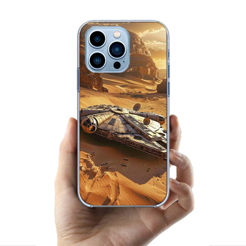 Millennium Falcon in Space Cases Phone Case For Iphone 17E 16E 17 Air 16 Pro Max 15 Pro 14 Plus 11 13 12 Mini Cover Cases Compat