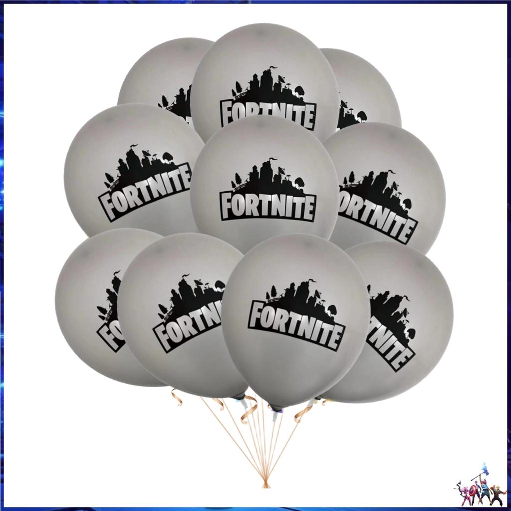 Fortnition Latex Balloons Happy Birthday Party Decoration Shooting Game Alpaca Balloon Globlo Baby Shower Boy DIY Party Supplies