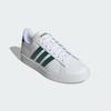 Adidas Grand Court Unisex Schuhe Marine Größe cm 2.0 Sneaker, Erwachsene, LIT49, Weiß/Collegegrün/Schatten (ID4465), 24,0