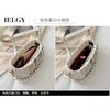 IELGY High-grade Pearl Fold Clouds Underarm Bag Crowdsourcing Women New Summer Joker Shoulder Messenger Bag