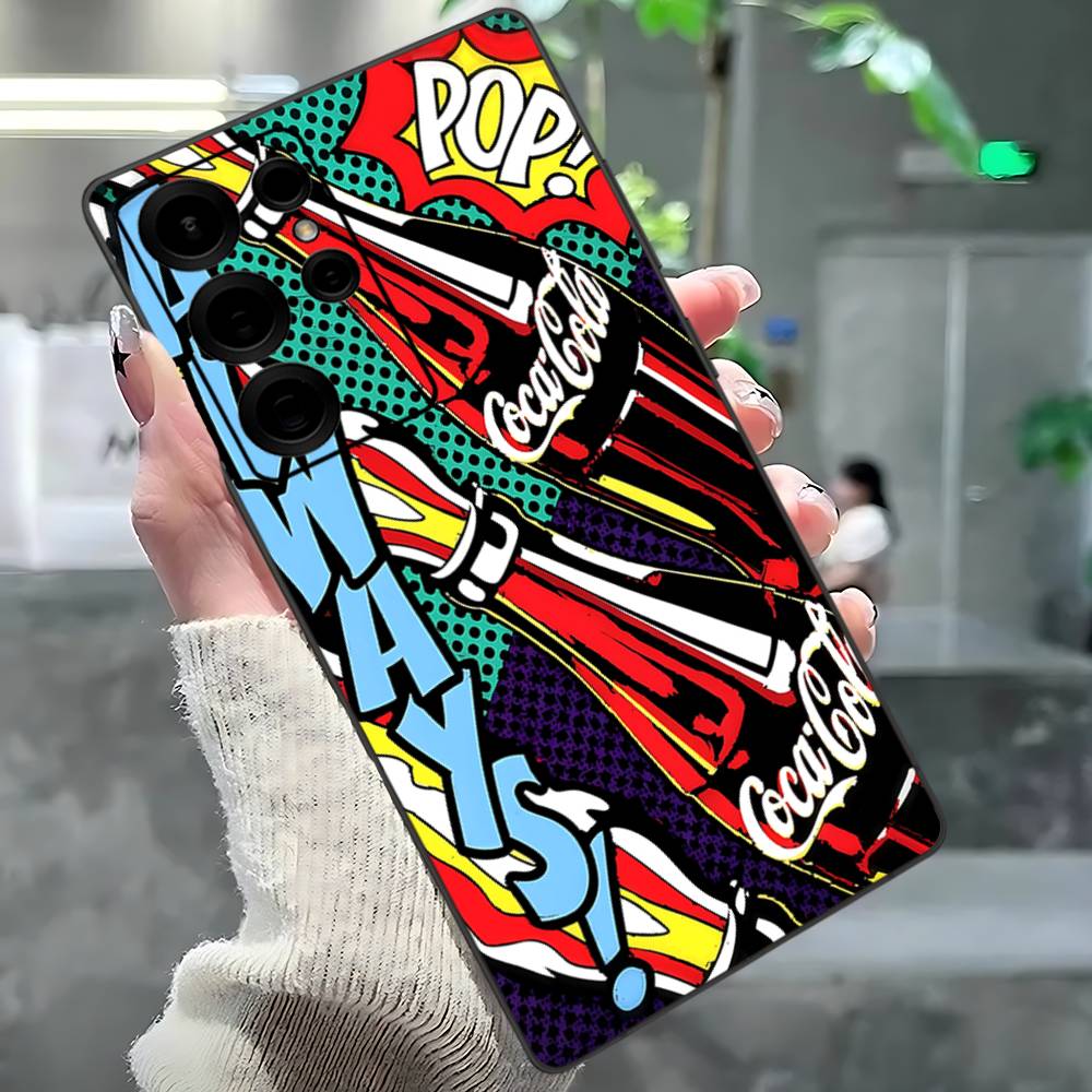 

Coca-cola Vintage Phone Case For Samsung S 24 Fe 25 Ultra Plus 20 Lite 21 30 22 23 24 22 Ultra 5G Fundas Samsung S25