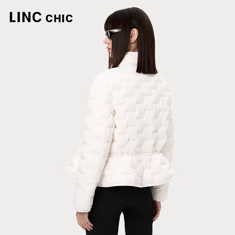 Jinyujie 2024 Herbst Leichte Kurze Daunenjacke für Damen