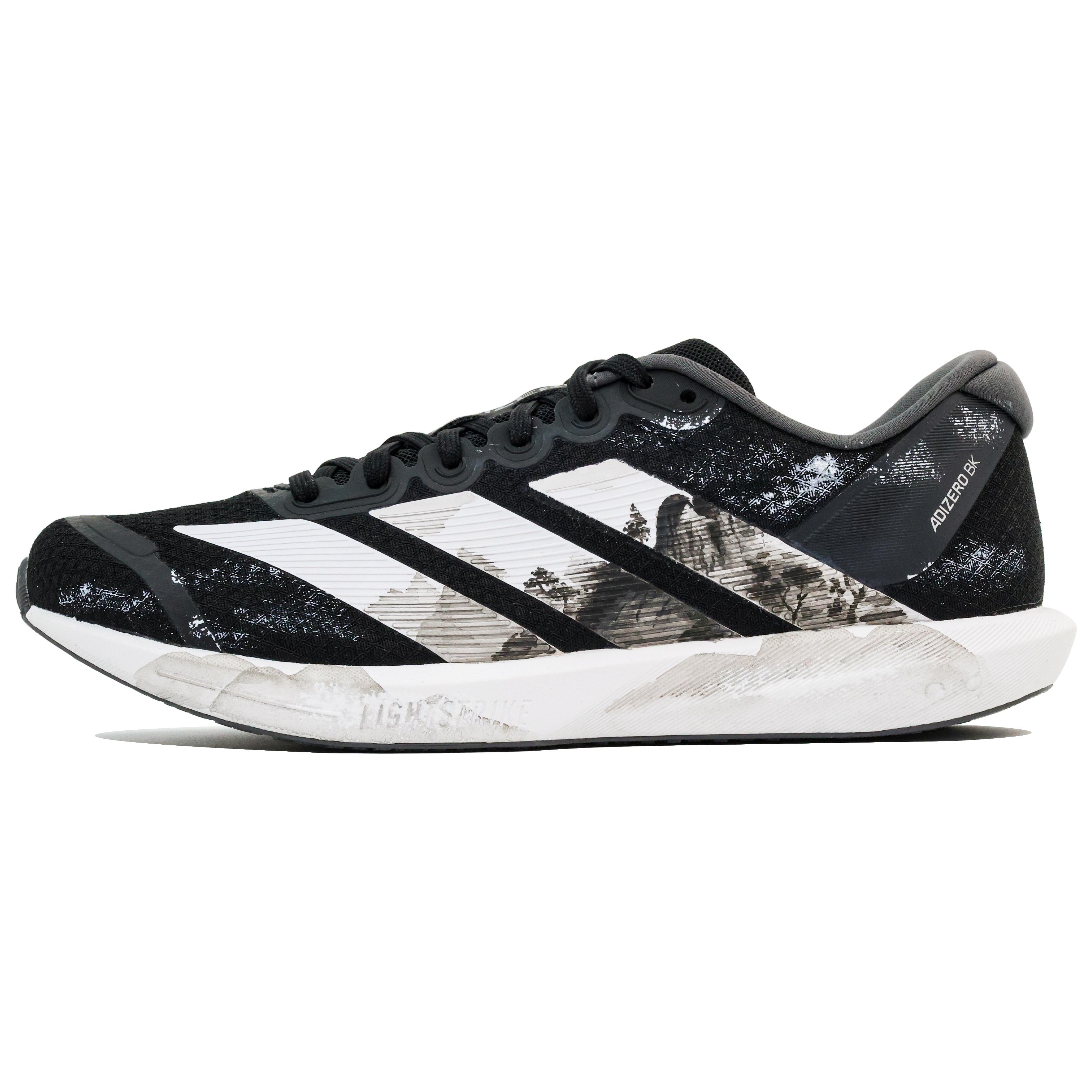 

Adidas Adizero Fabric Breathable And Lightweight Low top Running Shoes Unisex Black White JP6528(Team1105-) 36