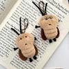 Keychain Pendant Soft Fluffy Muscular Cockroach Charm Key Chain Multi-Functional Key Holder Stress Relief Decompression Toy Keys Bags Car Decoration