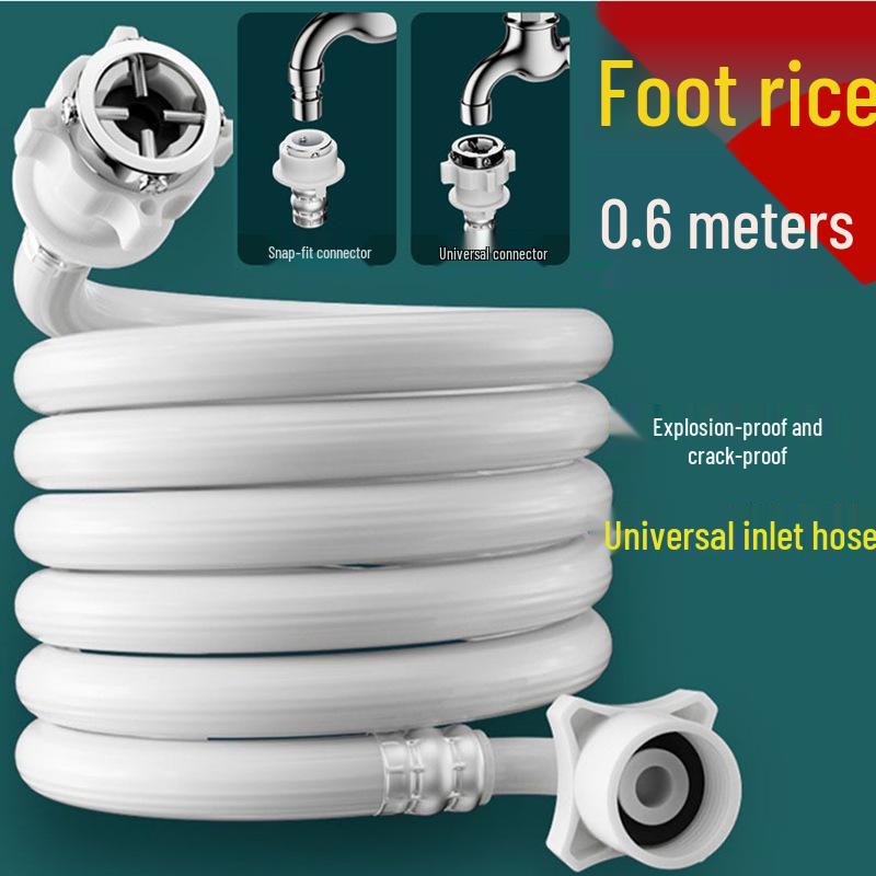 Waschmaschinen-Zulaufschlauch - 1,5 m, 2 m, 3 m, 4 m, 5 m Längen verfügbar