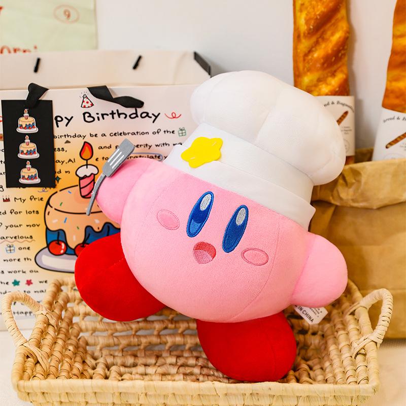 Kirby Plush Toy Chef Chef Chef Large Kirby Doll Birthday Gift Children's Toy