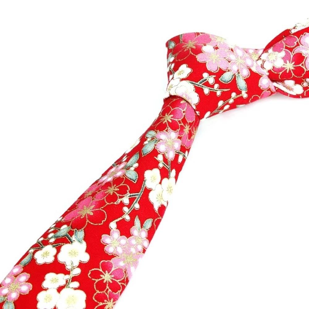 6cm Width Neck Tie Colorful Printed Tie Casual Floral Tie  Men's Party Clothing
