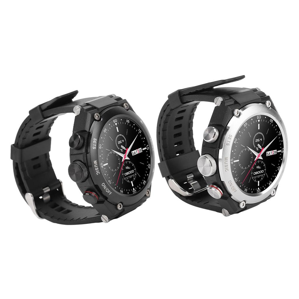 2 in 1 Smart Watch with Earbuds Multi Function Bluetooth Call Music Player Sports Watch for Android