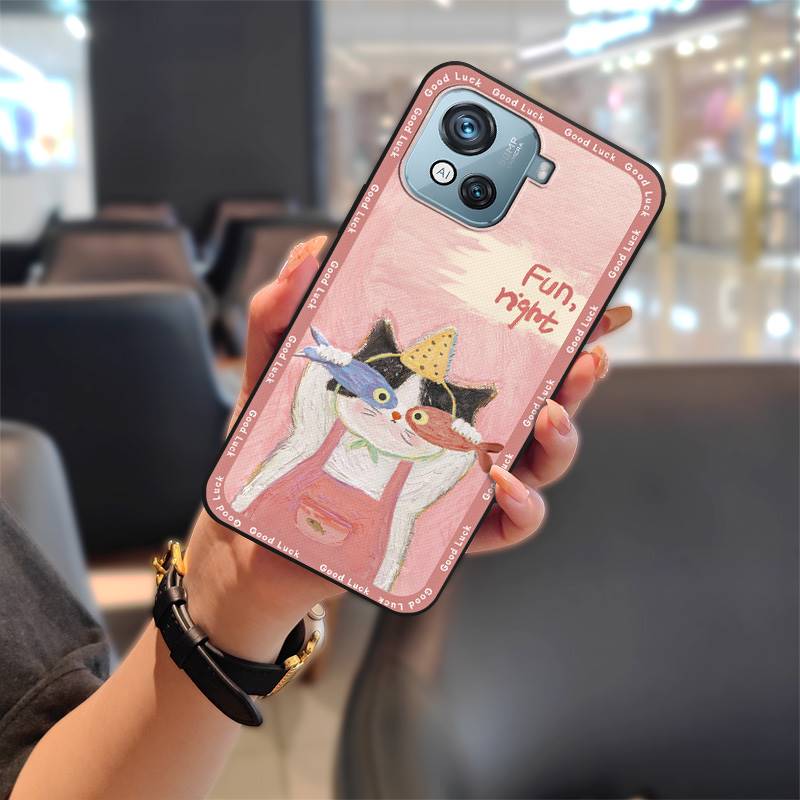 Husă Moale Protectoare Husă Telefon Pentru Blackview Oscal C80 Silicon Capac Spate Impermeabil Design la Modă TPU Desene Animate Drăguț