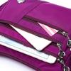 1Pc Women's Waterproof Oxford Multi-Compartment Shoulder Bag – Stylish Travel Accessory for All Ages