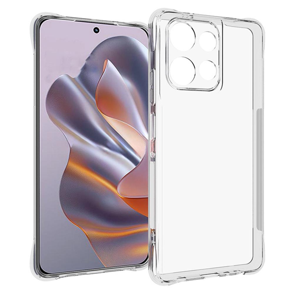 

Для Motorola Moto G Power (2025) Чехол для телефона TPU, нескользящий прозрачный чехол для мобильного телефона A