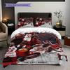 Legends Court Icons Action Three-piece Set(1 * Duvet Cover + 2 * Pillowcase, Without core)Soft and Comfortable Duvet Cover and Pillowcase Bedding Set