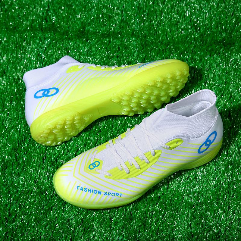 

2024 Мужские футбольные бутсы большого размера Сверхлегкие футбольные бутсы для мальчиков Кроссовки Нескользящие футбольные бутсы AG/TF Ботильоны унисекс 46