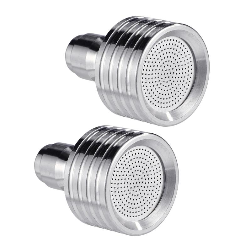 

2Pcs High Pressure Washer Washing Nozzle Stainless Steel Shower 1/4inch Quick Connection Wash Car Garden Cleaning Tool 1