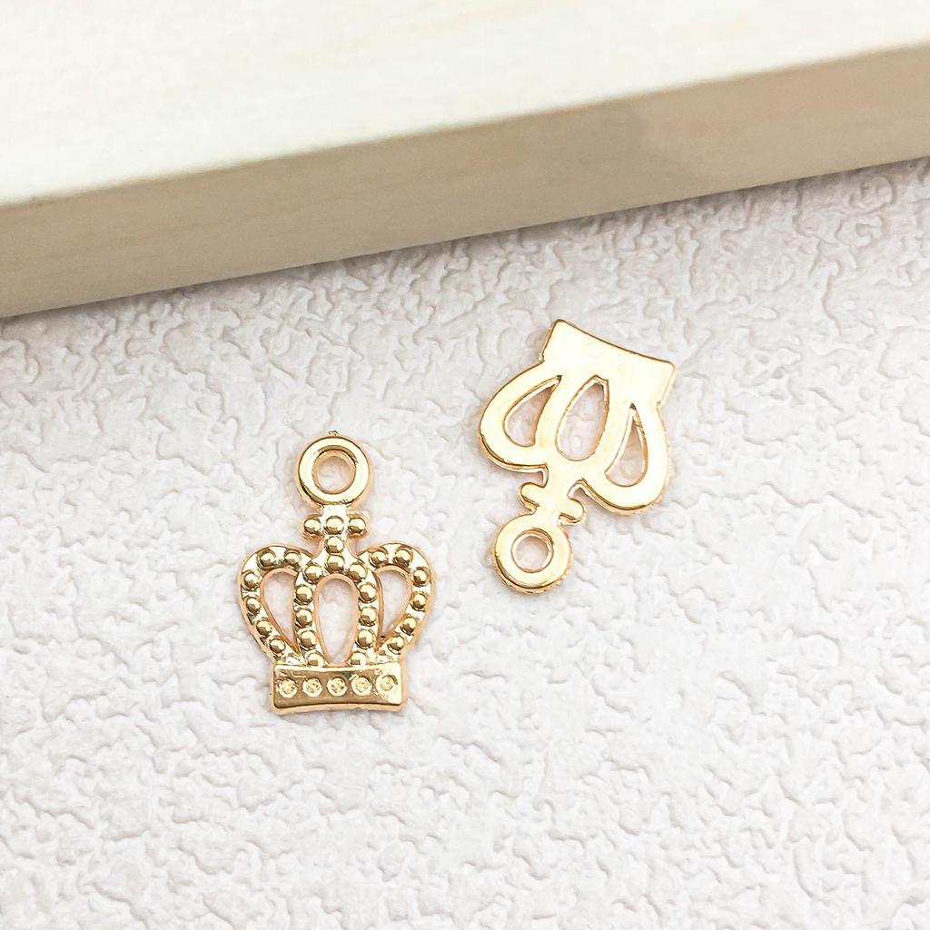 51kc Gold Mermaid Pendant Charm for DIY Jewelry