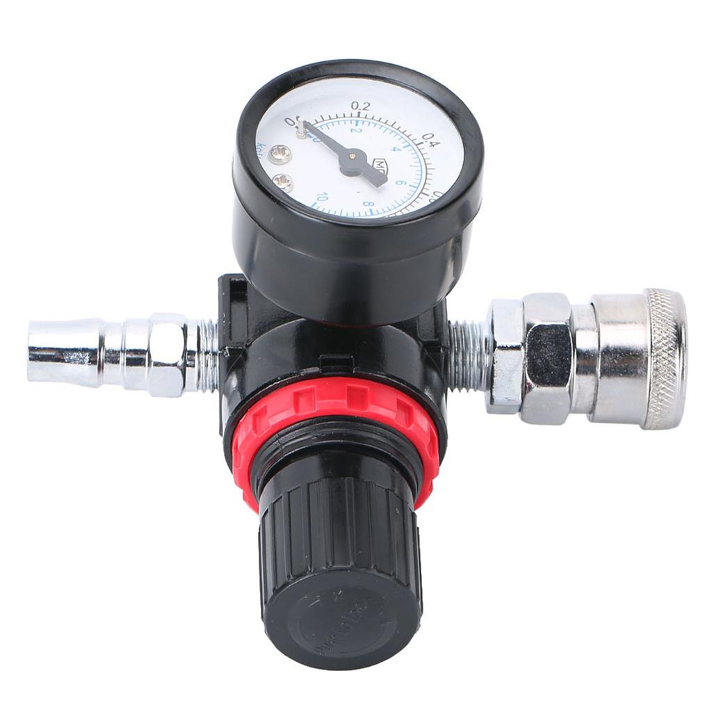 1 4 Air Pressure Regulator Gauge Regulating Valve less than span class= ui risk_flag3 more than Compressor less than