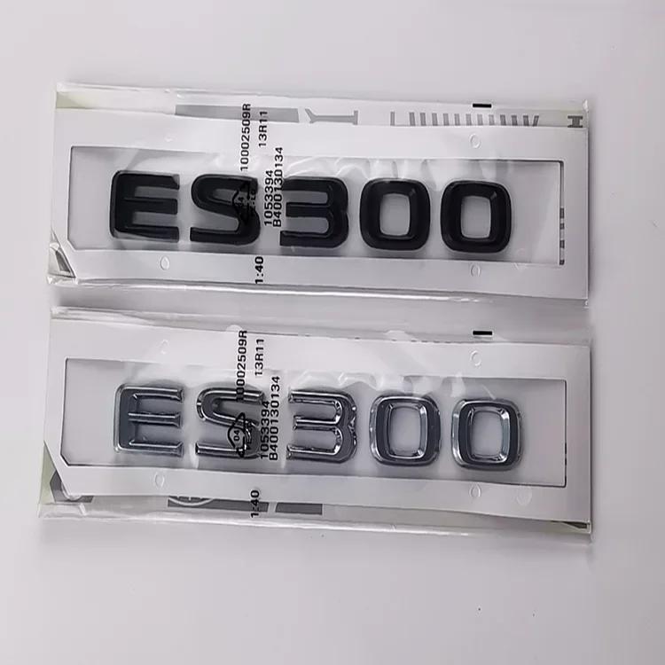ABS Car Trunk Emblem Letter Decal Badge Rear Sticker Styling Accessories for Lexus ES200 ES240 ES250 ES260 ES300 ES350 VH6