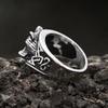 Vintage Stainless Steel Wolf Head Ring For Men Women Punk Fashion Viking Celtic Knot Rings Biker Amulet Jewelry Gifts Wholesale