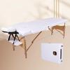 Adjustable Portable Solid Wood Beauty Bed for Massage & Physiotherapy
