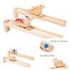 Wooden Dinosaur Ramp Toy For Kids' Concentration Development Non-electric Diy Colorful Packaging