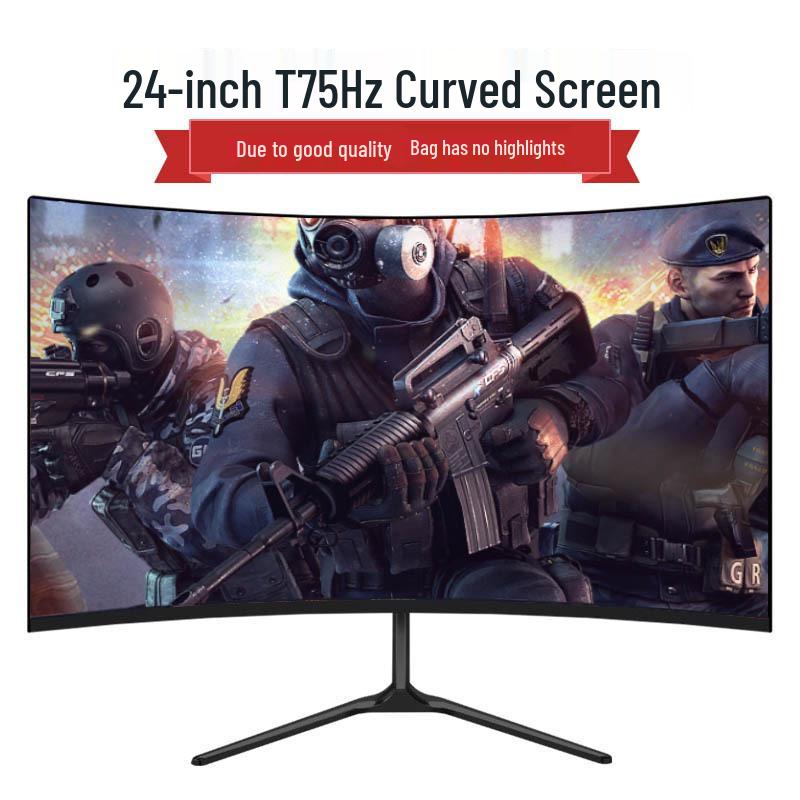 

32 Изогнутый безрамочный 2K HD игровой монитор с HDMI, LCD и частотой обновления 144 Гц