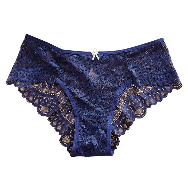 Women's Sexy Lace Panties Breathable Briefs