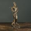 Hand-carved Wealth Goddess Statue Exquisite Lucky Wealth Statue  Business Gifts