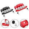 2 Adet 12V-48V DC Bara Dağıtım Bloğu 250A Bara M8 Terminal Vidaları ile Ağır Hizmet Tipi Güç Dağıtım Terminal Bloğu