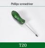 Plum Cross, Star, Spline, Hex Screwdriver Set: T15, T20, T25, T27, T30, T40