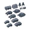 Option Parts Set 24 Scale Plastic Model Kit [30MM] (Multi-Object 1) 1/144 Pre-colored