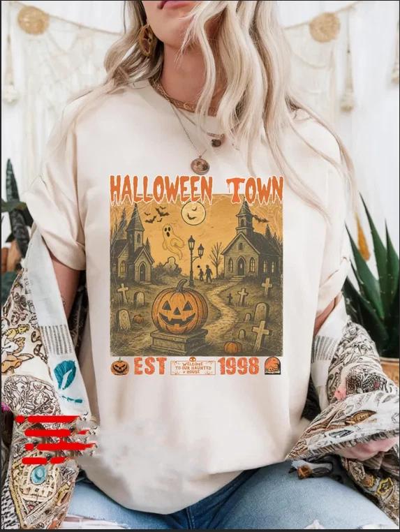 Halloweentown Est 1998 T-Shirt Men Women UNisex 1 L