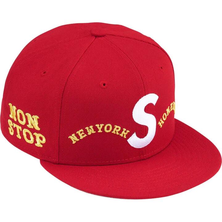 Supreme Homerun S Logo New Era Red 8
