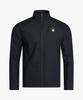 Spyder Men'S Tricot Bonded Track Top Zip-Up Sokwcnft201Mblk